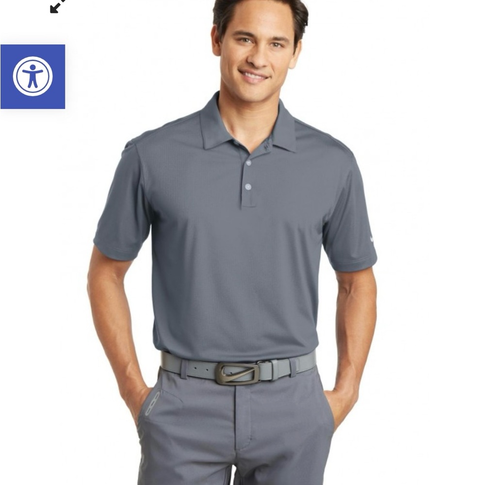 Men 🩶 NikeGolf Tour Performance Polo Shirt, size Small